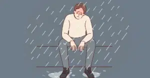 seasonal depression illustration